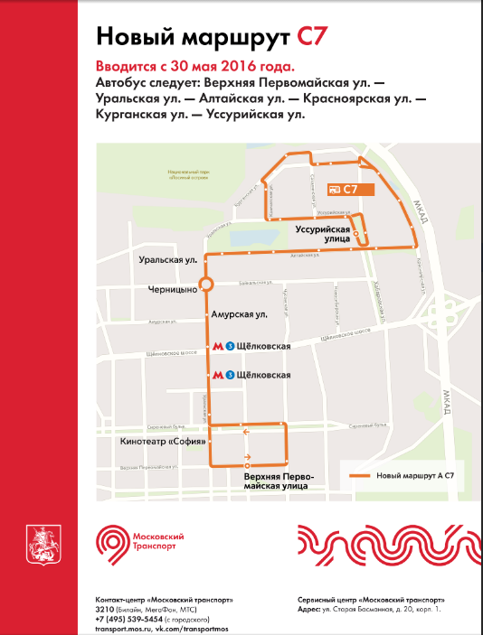Новый маршрут С7