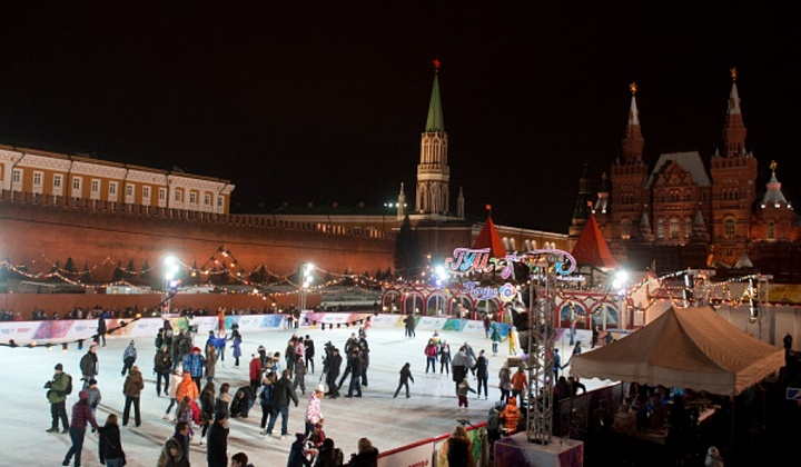 Каток на Красной площади в Москве откроется 29 ноября. Фото: icmos.ru 