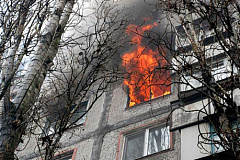 Кирилл Козлов и его бойцы спасли 21 человека на пожаре