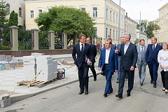 Мэр столицы объявил о старте новой программы благоустройства города "Моя улица"
