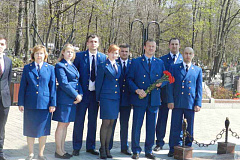 Сотрудники Преображенской межрайонной прокуратуры почтили память погибших в годы войны