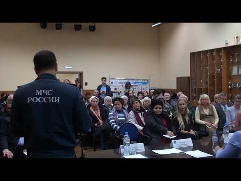 Встреча главы управы района Гольяново с жителями 21.11. 2018 г.
