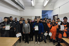 Управой района Гольяново города Москвы совместно с ГБУ "Жилишник района Гольяново" города Москвы было организовано 3 лекционных занятия для трудоустроенных иностранных сотрудников
